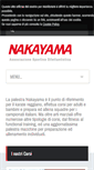 Mobile Screenshot of nakayama.it