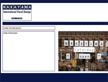 Tablet Screenshot of nakayama.nl